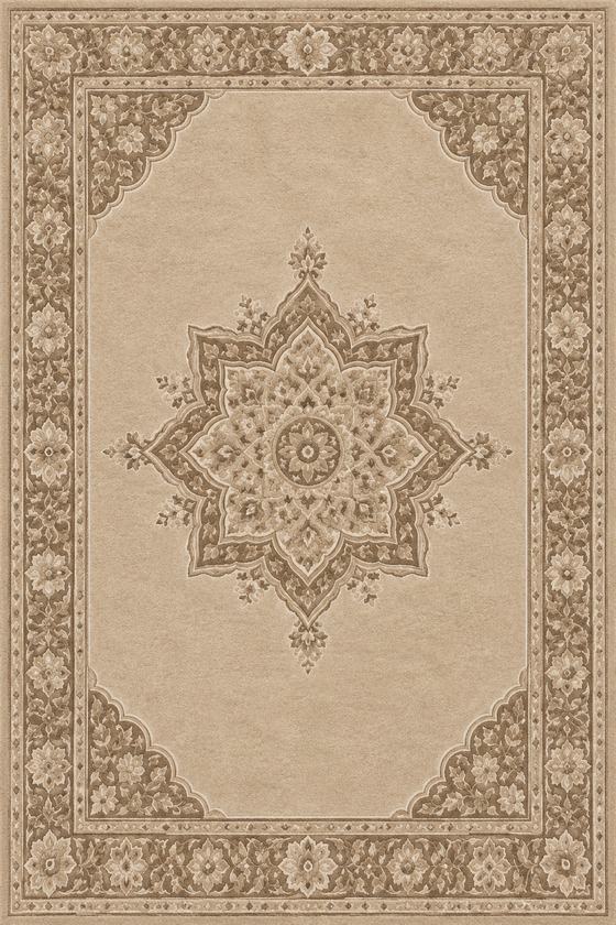 Mosque carpet Sultan Sand – Medallion (Göbek)