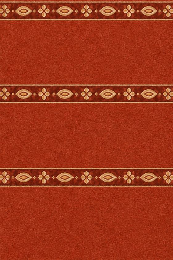Mosque carpet Nizam Ruby – Row pattern (Saf)